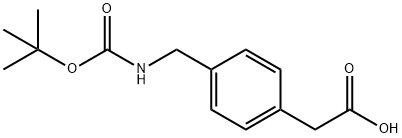 N-叔丁氧羰基-(4-氨基甲基苯基)乙酸