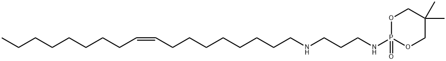 N-[(5,5-Dimethyl-1,3,2-dioxaphosphorinane 2-oxide)-2-yl]-N'-[(Z)-9-octadecenyl]-1,3-propanediamine