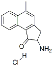 1H-Benz(e)inden-1-one, 2-amino-2,3-dihydro-5-methyl-, hydrochloride