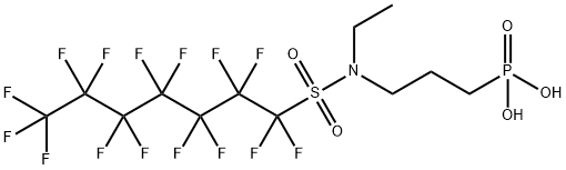 [3-[Ethyl[(pentadecafluoroheptyl)sulfonyl]amino]propyl]phosphonic acid