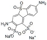 disodium 3,7-diaminodibenzothiophenedisulphonate 5,5-dioxide
