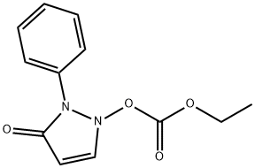 1,2-dihydro-3-oxo-2-phenyl-3H-pyrazol-1-yl ethyl carbonate