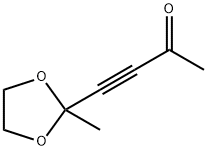 3-Butyn-2-one,  4-(2-methyl-1,3-dioxolan-2-yl)-