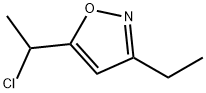 Isoxazole, 5-(1-chloroethyl)-3-ethyl- (9CI)