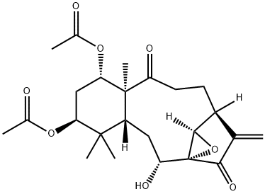 (1aR,2S,5aS,6S,8S,9aR,11R,11aR)-6,8-Bis(acetyloxy)-1a,2,3,4,5a,6,7,8,9,9a,10,11-dodecahydro-11-hydroxy-5a,9,9-trimethyl-13-methylene-5H-2,11a-ethanobenzo[5,6]cyclodec[1,2-b]oxirene-5,12-dione