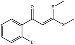 1-(2-BROMO-PHENYL)-3,3-BIS-METHYLSULFANYL-PROPENONE