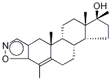 (17beta)-4,17-dimethylandrosta-2,4-dieno[2,3-d]isoxazol-17-ol