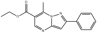 7-甲基-2-苯基吡唑并[1,5-A]嘧啶-6-羧酸乙酯