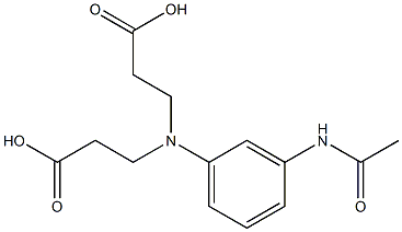 N-[3-(Acetylamino)phenyl]-N-(2-carboxyethyl)-β-alanine