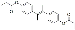 [4-[(E)-3-(4-propanoyloxyphenyl)but-2-en-2-yl]phenyl] propanoate