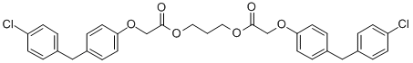 1,3-Propanediyl (4-((4-chlorophenyl)methyl)phenoxy)acetate