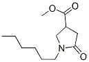 1-Hexyl-5-oxo-3-pyrrolidinecarboxylic acid methyl ester