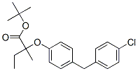 tert-butyl 2-[4-[(4-chlorophenyl)methyl]phenoxy]-2-methyl-butanoate