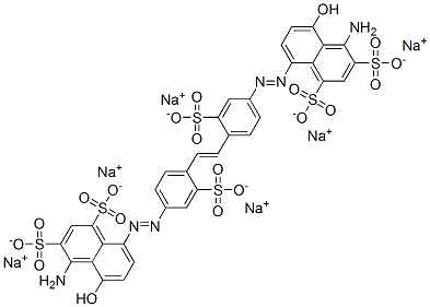 8,8'-[1,2-Ethenediylbis[(3-sulfo-4,1-phenylene)azo]]bis[4-amino-5-hydroxy-1,3-naphthalenedisulfonic acid]hexasodium salt
