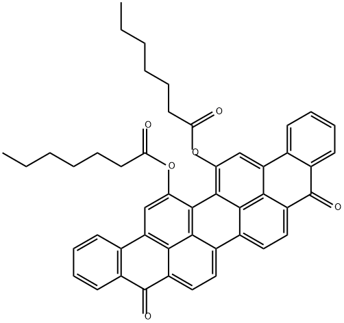 5,10-dihydro-5,10-dioxoanthra[9,1,2-cde]benzo[rst]pentaphene-16,17-diyl bisheptanoate