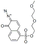 6-Diazo-5,6-dihydro-5-oxo-1-naphthalenesulfonic acid 2-(2-methoxyethoxy)ethyl ester