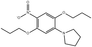 1-(4-Nitro-2,5-dipropoxyphenyl)pyrrolidine