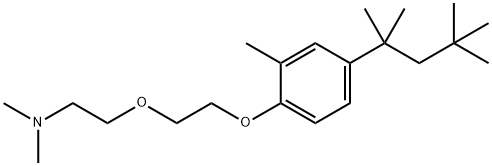 N,N-Dimethyl-2-[2-[2-methyl-4-(1,1,3,3-tetramethylbutyl)phenoxy]ethoxy]ethanamine