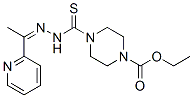ethyl 4-[(1-pyridin-2-ylethylideneamino)thiocarbamoyl]piperazine-1-car boxylate