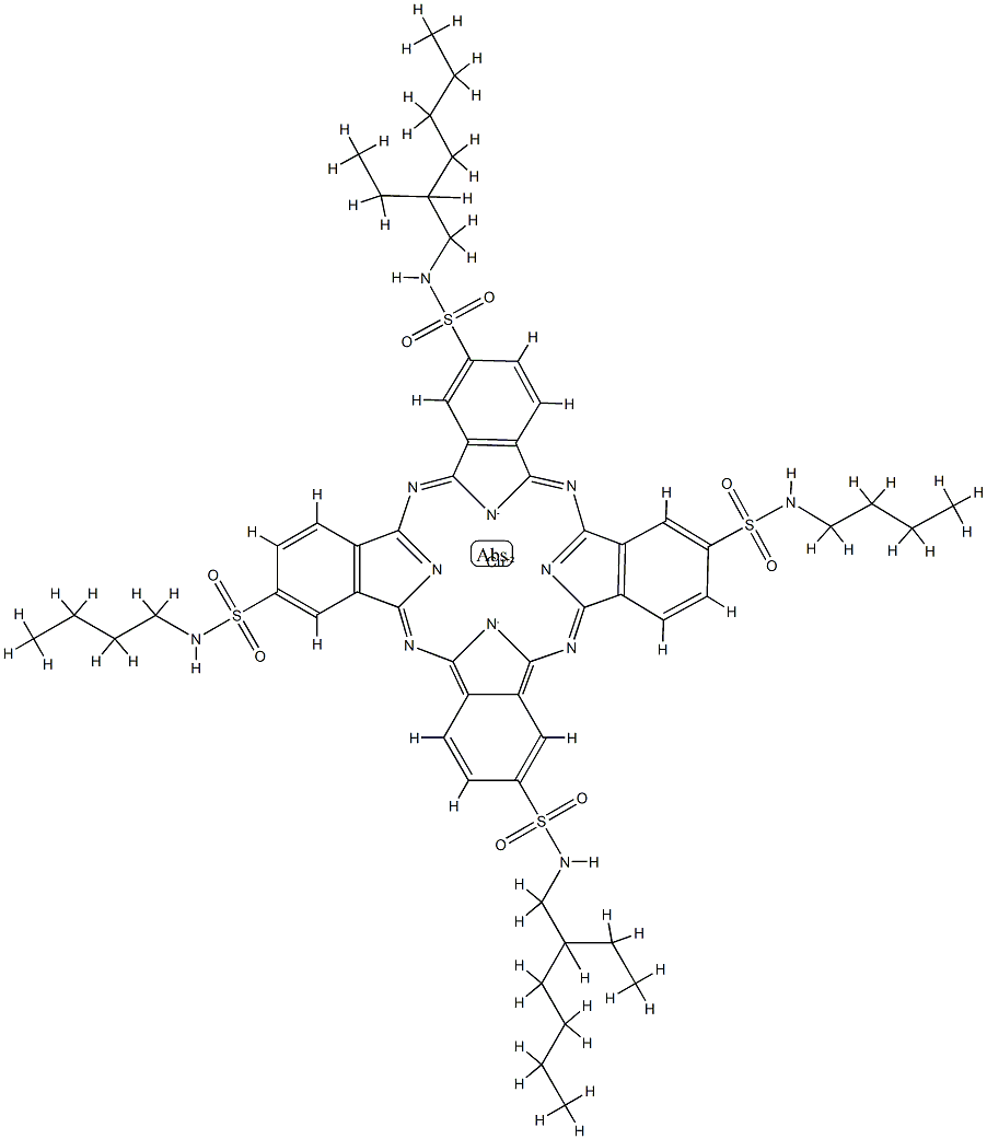 Copper, [N2,N16-dibutyl-N9, N23-bis(2-ethylhexyl)-29H,31H-phthalocyanine -2,9,16,23-tetrasulfonamidato(2-)-N29,N30 ,N31,N32]-, (SP-4-1)-