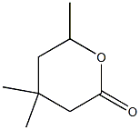 2H-Pyran-2-one, tetrahydro-4,4,6(or 4,6,6)-trimethyl-