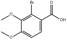 2-溴-3,4-二甲氧基苯甲酸