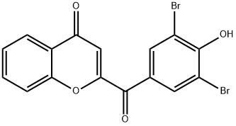 2-(3,5-dibromo-4-hydroxybenzoyl)-4-benzopyrone