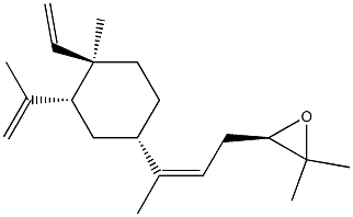 (R)-3-[3-[(1S)-4β-Vinyl-4-methyl-3α-isopropenylcyclohexan-1α-yl]-2-butenyl]-2,2-dimethyloxirane