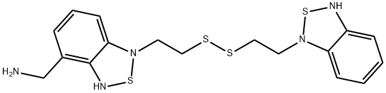[7-[2-[2-(8-thia-7,9-diazabicyclo[4.3.0]nona-3,5,9-trien-7-yl)ethyldis ulfanyl]ethyl]-8-thia-7,9-diazabicyclo[4.3.0]nona-3,5,9-trien-2-yl]met hanamine