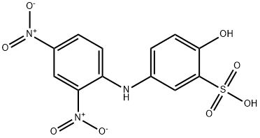 5-[(2,4-dinitrophenyl)amino]-2-hydroxybenzenesulphonic acid