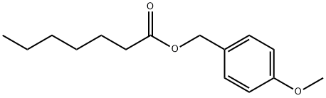 (4-methoxyphenyl)methyl heptanoate