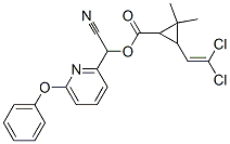 [cyano-(6-phenoxypyridin-2-yl)methyl] 3-(2,2-dichloroethenyl)-2,2-dime thyl-cyclopropane-1-carboxylate