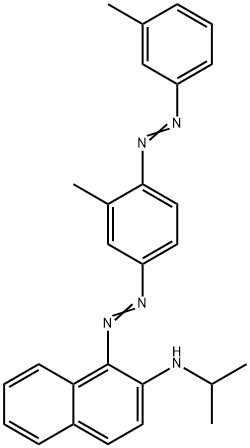 N-(isopropyl)-1-[[3-methyl-4-[(3-methylphenyl)azo]phenyl]azo]naphthalen-2-amine