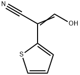 3-Hydroxy-2-(2-thienyl)acrylonitrile