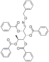 2-O,3-O,4-O,5-O-Tetrabenzoyl-6-deoxy-L-galactose O-benzyl oxime
