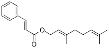 (,6Z)-3,7-dimethyl-2,6-octadienyl cinnamate