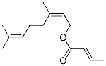 (,Z)-3,7-dimethyl-2,6-octadienyl 2-butenoate