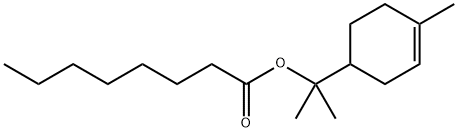 1-methyl-1-(4-methyl-3-cyclohexen-1-yl)ethyl octanoate