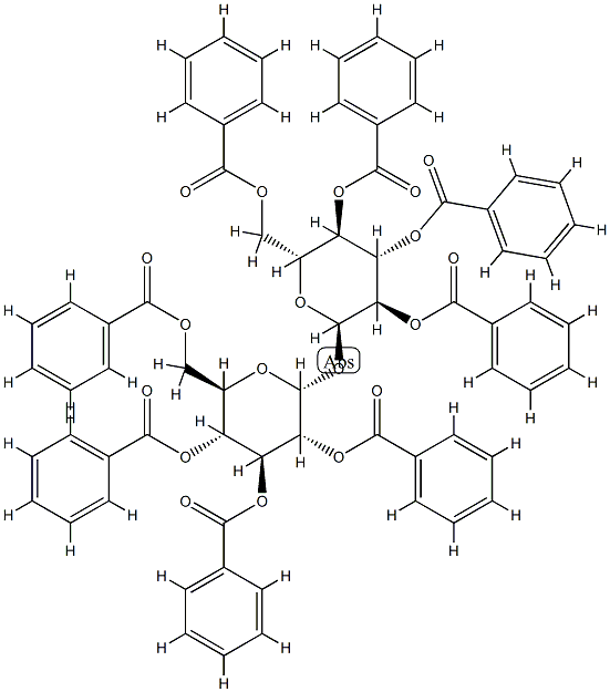 2-O,3-O,4-O,6-O-Tetrabenzoyl-α-D-glucopyranosyl-α-D-glucopyranoside tetrabenzoate