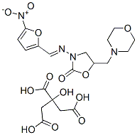 5-(morpholinomethyl)-3-[(5-nitrofurfurylidene)amino]oxazolidin-2-one citrate