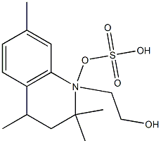 3,4-Dihydro-2,2,4,7-tetramethyl-1(2H)-quinolineethanol hydrogen sulfate