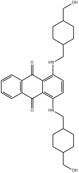 1,4-Bis[[[4-(hydroxymethyl)cyclohexyl]methyl]amino]-9,10-anthracenedione