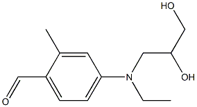 2-Methyl-4-[(2,3-dihydroxypropyl)ethylamino]benzaldehyde