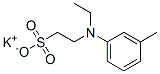 2-[Ethyl(3-methylphenyl)amino]ethanesulfonic acid potassium salt