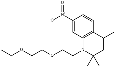 1-[2-(2-Ethoxyethoxy)ethyl]-1,2,3,4-tetrahydro-2,2,4-trimethyl-7-nitroquinoline