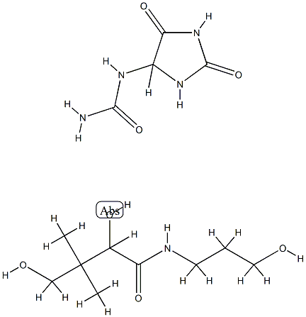 2,4-dihydroxy-N-(3-hydroxypropyl)-3,3-dimethyl-butanamide: (2,5-dioxoi midazolidin-4-yl)urea