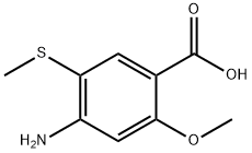 4-Amino-2-methoxy-5-(methylthio)benzoic Acid
