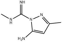 1H-Pyrazole-1-carboximidamide,  5-amino-N,3-dimethyl-