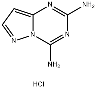 2,4-Diamino-pyrazolo(1,5-a)-s-triazine hydrochloride hemihydrate