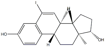 6-iodo-1,3,5(10),6-tetraene-3,17 beta-diol